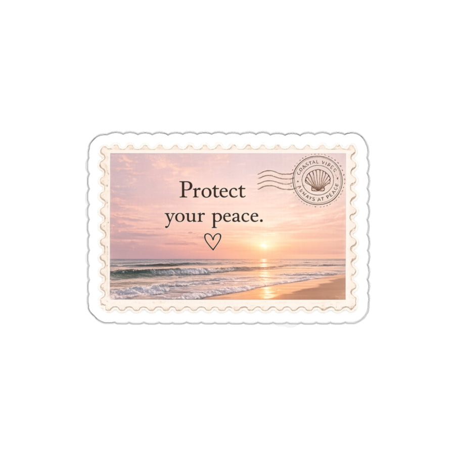 Protect Your Peace — Die-Cut Sticker
