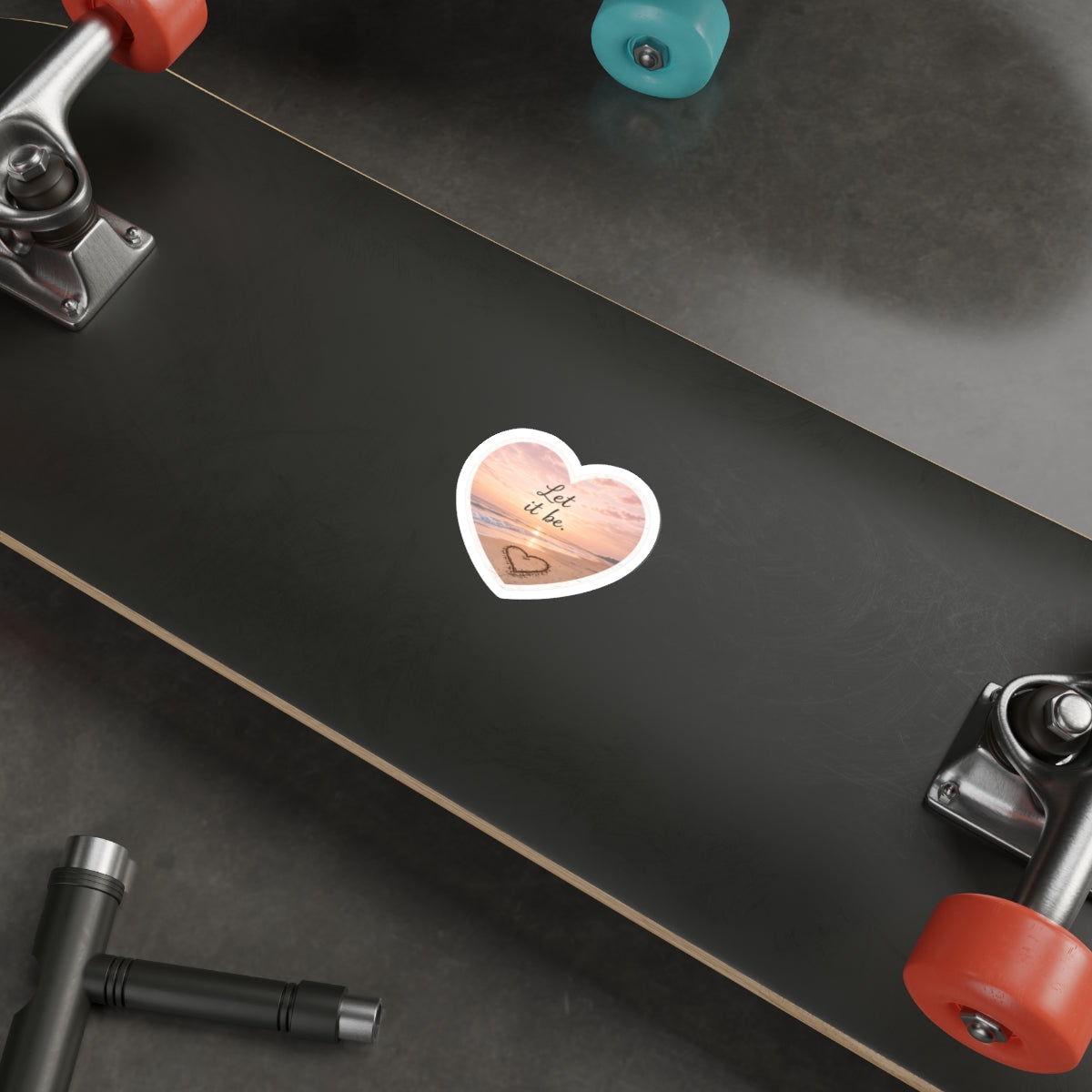 Let It Be — Die-Cut Sticker