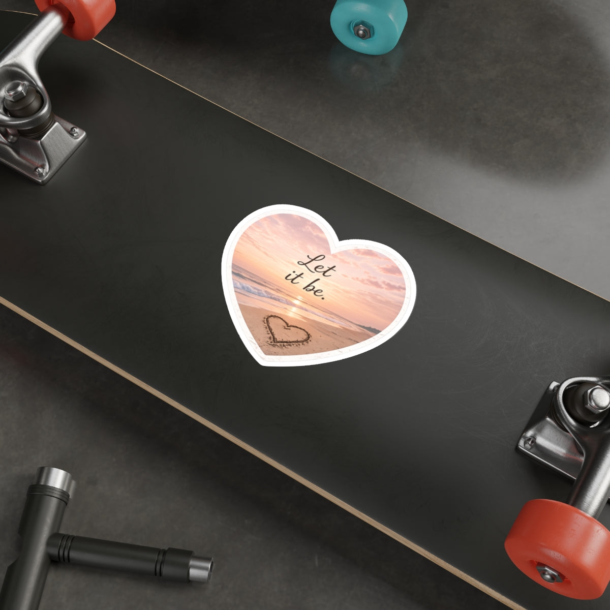 Let It Be — Die-Cut Sticker