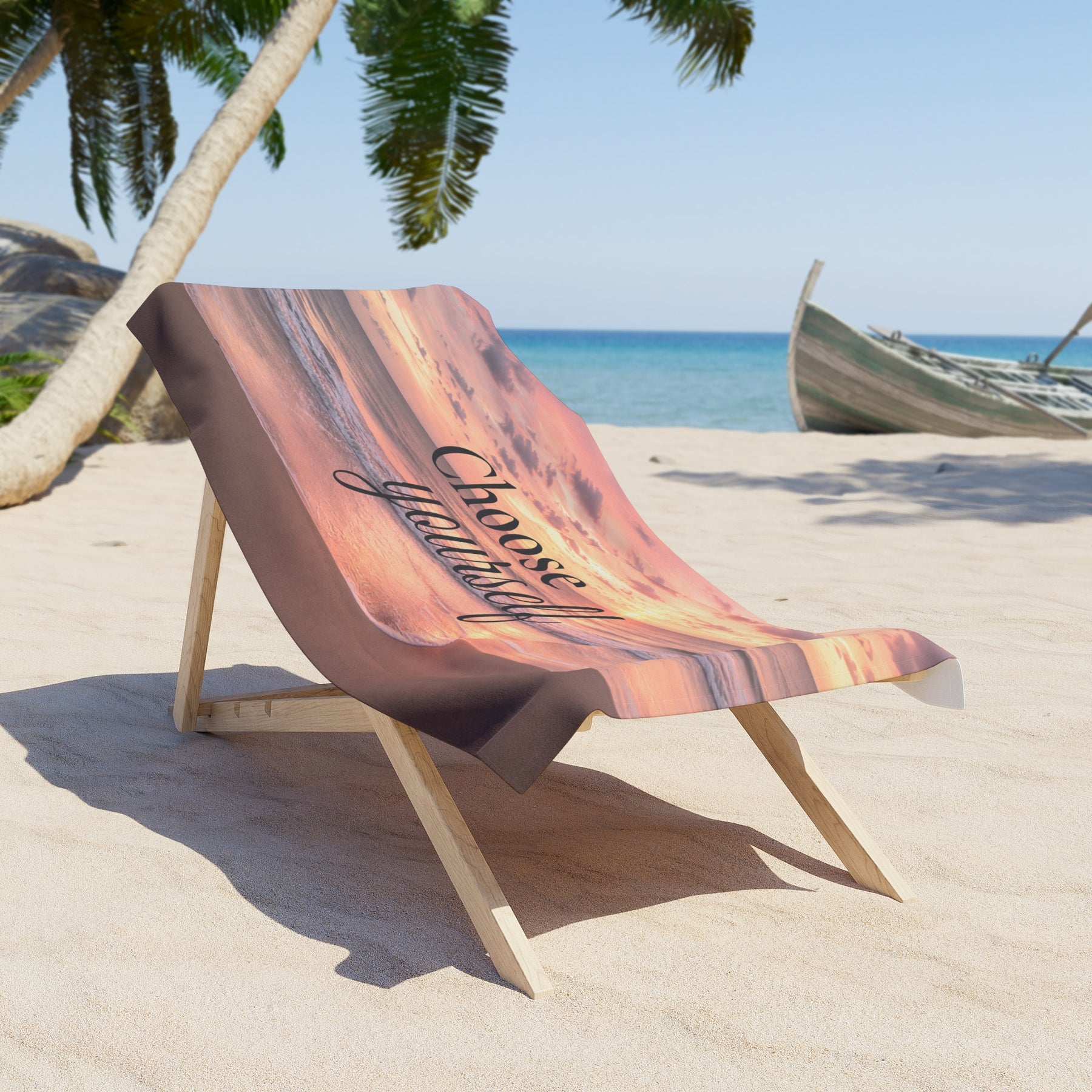 Choose Yourself™ Beach Towel