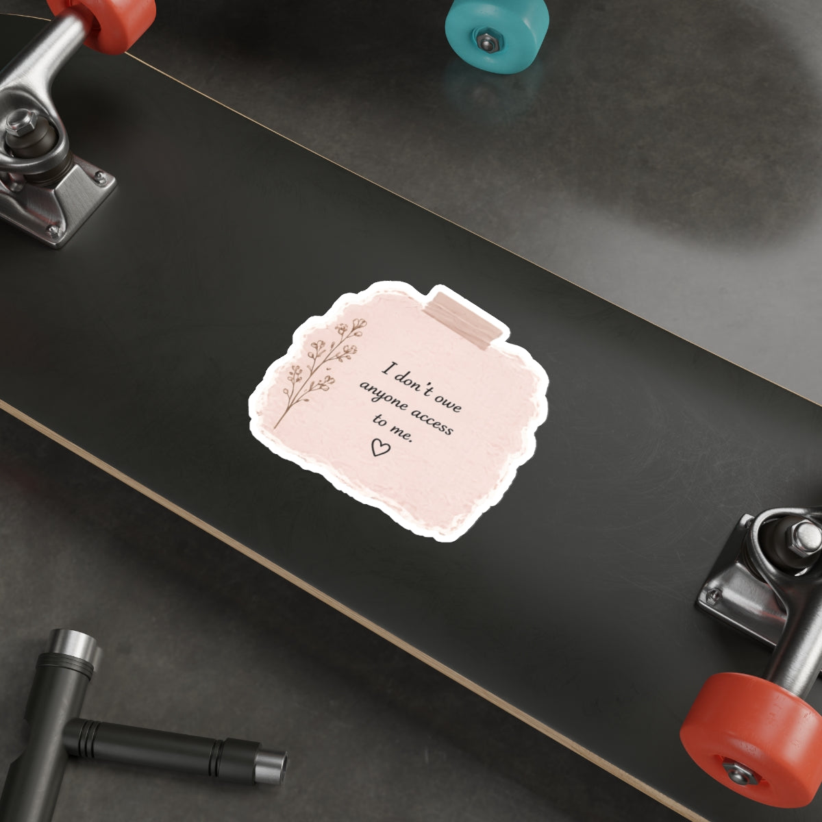 I Don’t Owe Anyone Access to Me — Die-Cut Sticker
