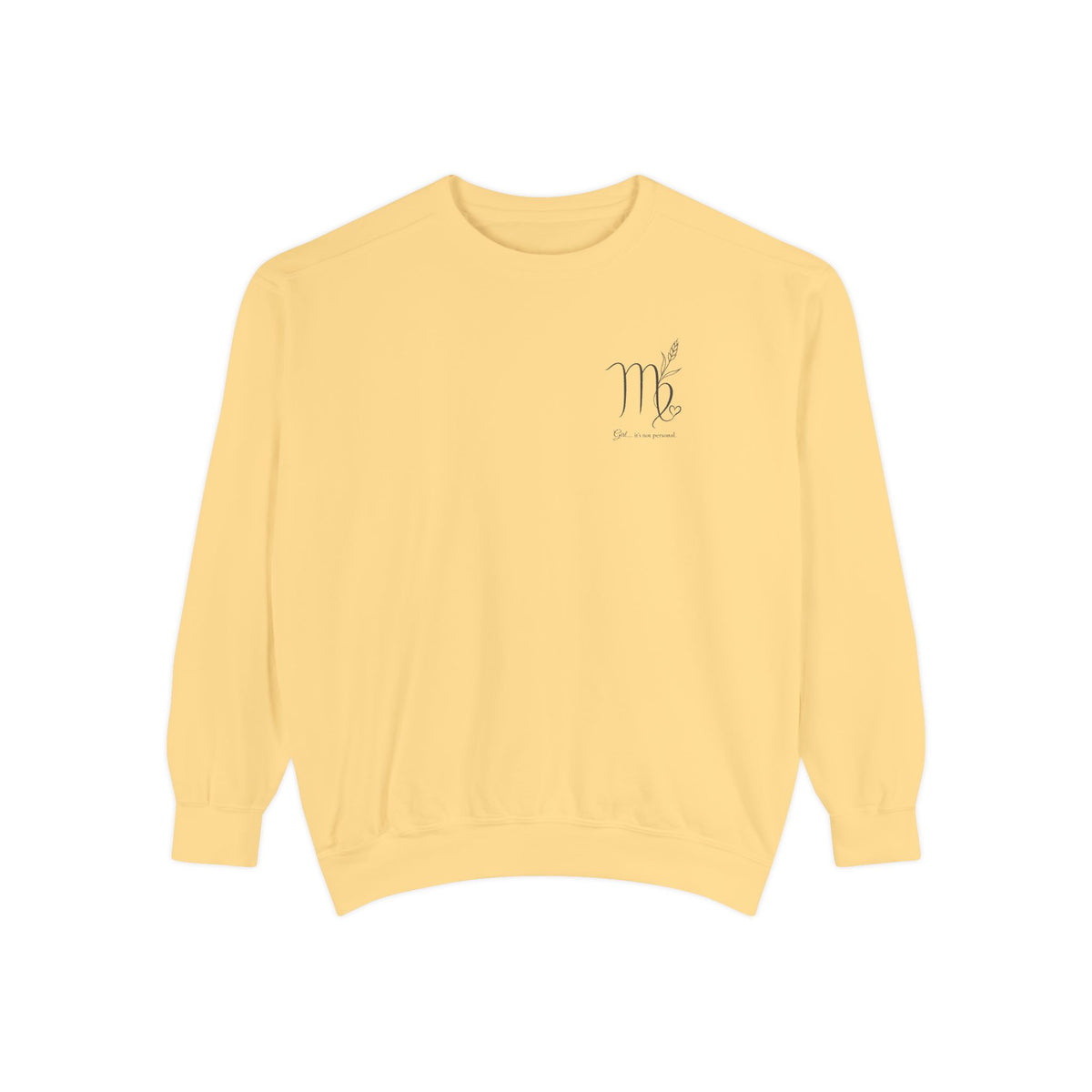Virgo Signs of Healing™ Comfort Colors® Crewneck Sweatshirt