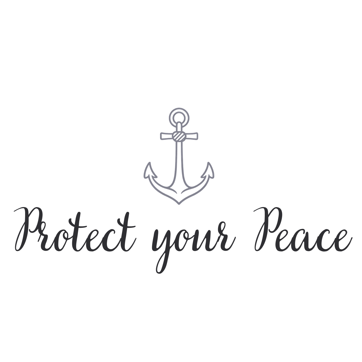 Protect Your Peace approved artwork